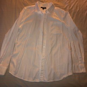 Banana Republic White Buttondown Shirt, Oxford